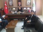Yusuf Eren Günay Karkamış Belediye Başkanı Ali Doğan’ı ziyaret etti